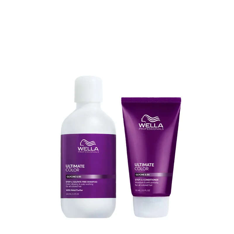 Preiswert Wella Professionals Ultimate Color Set Shampoo 100 ml + Conditioner 75 ml