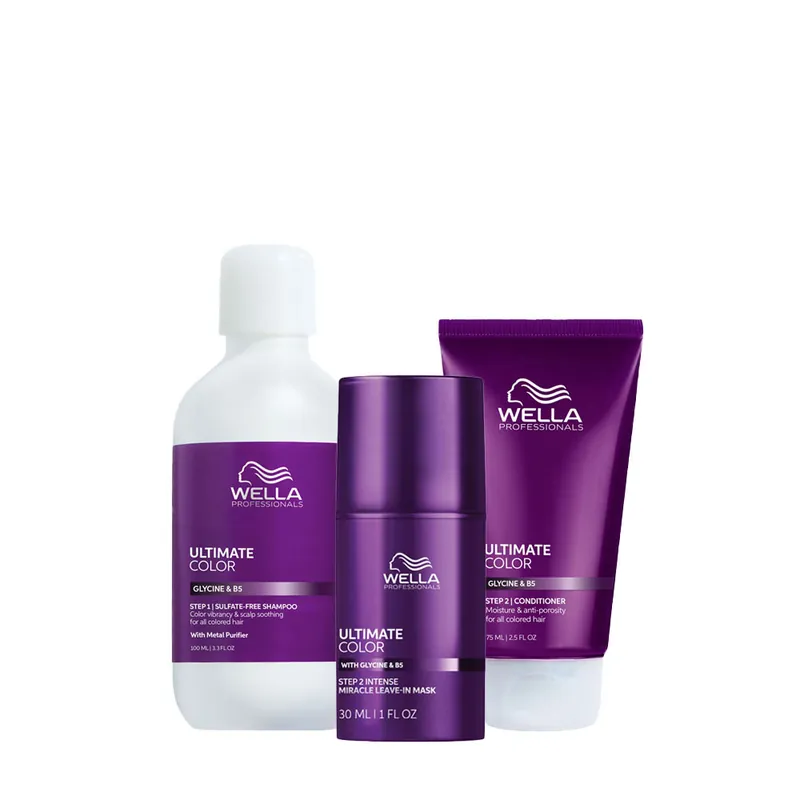 Top-Preis Wella Professionals Ultimate Color Set Shampoo 100 ml + Conditioner 75 ml + Miracle Leave-in Mask 30 ml