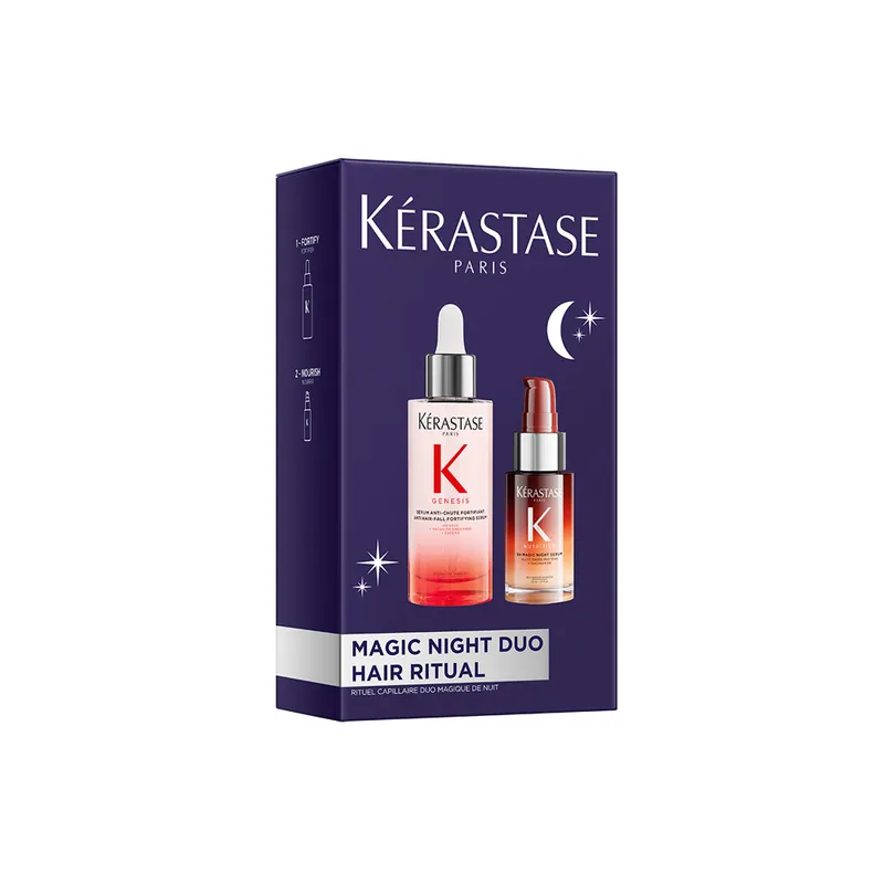 Neu KÉRASTASE Magic Night Duo Spring Coffret 2026 - Genesis Anti-Chute & 8h Night Serum