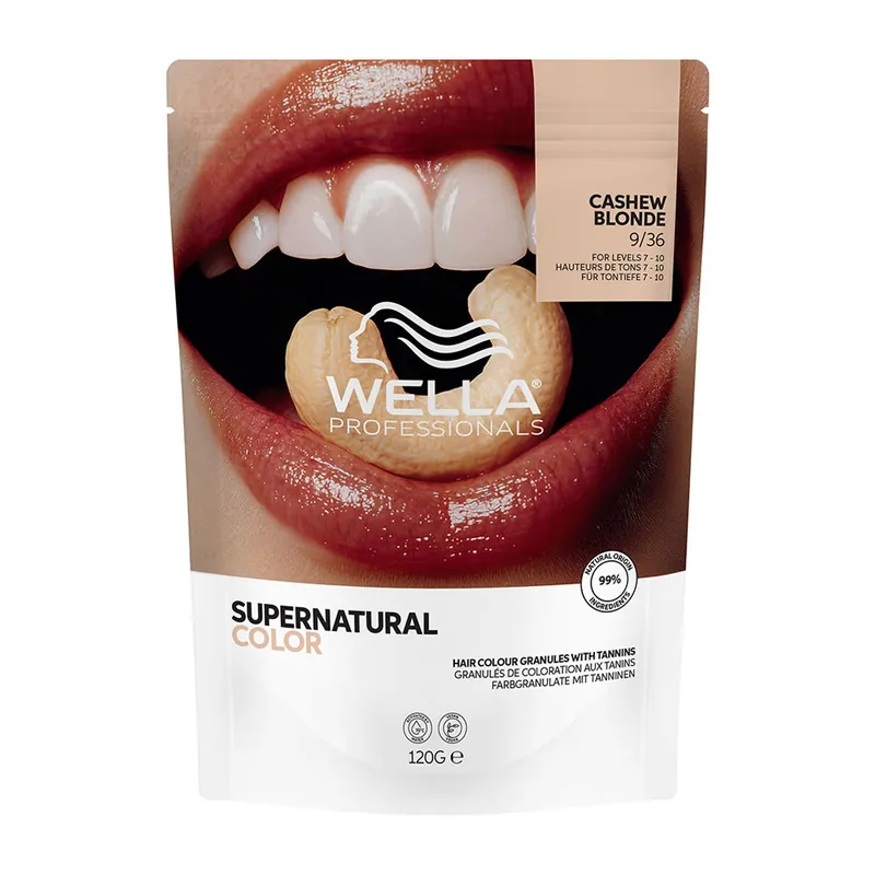 Wella Supernatural Color 9/36 Cashew Blonde 120 g Schnäppchen