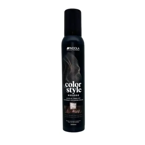 Garantierte Lieferung Indola Color Style Mousse Mittelbraun 200 ml