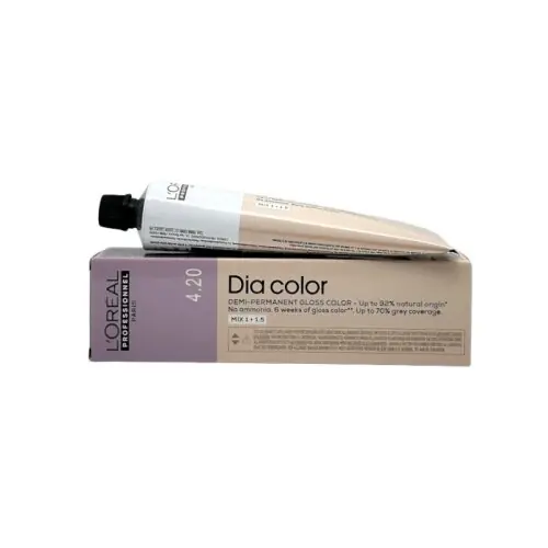Garantierte Lieferung Loreal DIA Color 4,20 Mittelbraun intensives Violett 60 ml