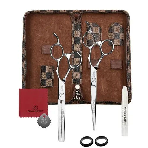 Olivia Garden SilkCut PRO 2er Set HS 6,5/MS EUR RH Preiswert