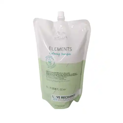 Angebot Wella Elements Calming Shampoo 1000 ml - Nachfüllpack