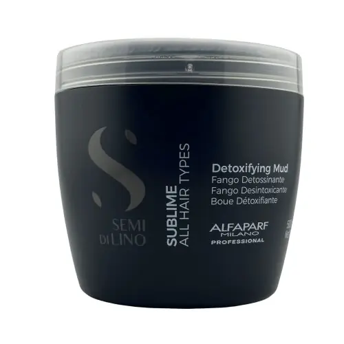 Alfaparf Semi di Lino Sublime Detoxifying Mud 500 ml Zertifiziert
