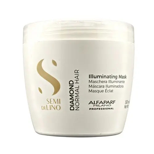 Solange Der Vorrat Reicht Alfaparf Semi di Lino Diamond Illuminating Maske 500 ml
