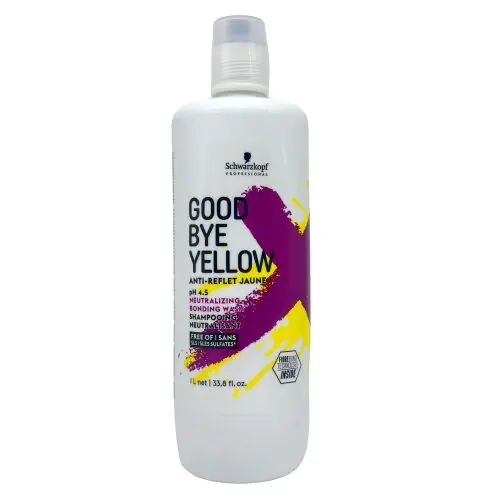 Neue Kollektion Schwarzkopf Goodbye Yellow Neutralisierendes Shampoo 1000 ml