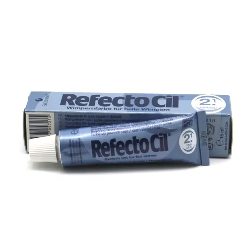 Solange Der Vorrat Reicht RefectoCil Augenbraun- und Wimpernfarbe 2.1 tiefblau 15 ml