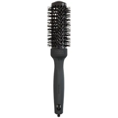 Preiswert Olivia Garden Expert Blowout Shine Gewellte Borsten Black Label 35