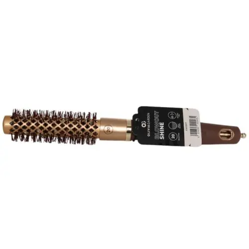 Olivia Garden Expert Blowout Shine Gewellte Borsten Gold&Braun 20 mm Letzte Chance
