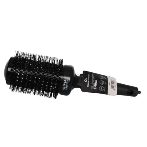 Highlight Olivia Garden Expert Blowout Shine Schwarz 55 mm
