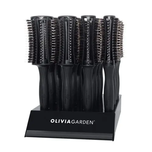 Sichere Zahlung Olivia Garden Fingerbrush Round, 16er Display