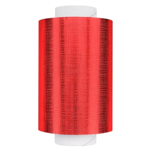 Fripac Alu-Haarfolie Super-Plus geprägt rot, 12 cm x 100 m x 15 my Nur Heute