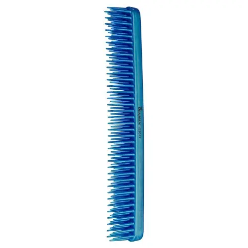 Denman D12 Detangle & Tease Kamm, blau Highlight