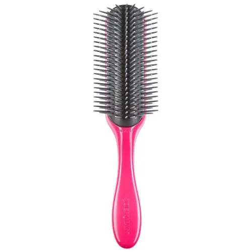 Geprüft Denman D4 Fashion Effects, 9-reihig pink/grau