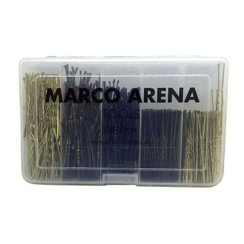 Rabatt Marco Arena Pin Box mit 5 Haarklammern gewellt