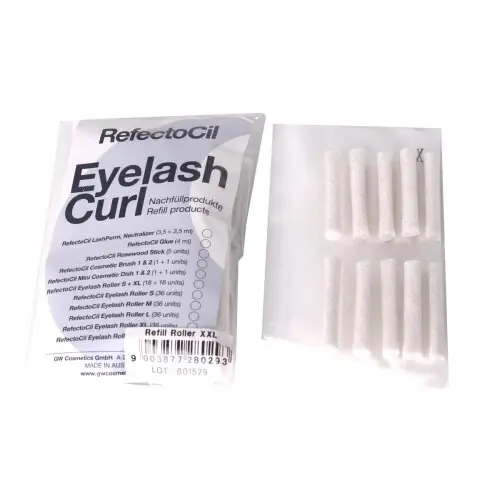 RefectoCil Eyelash XXL Perm Refill Roller 36 Rollen Zertifiziert