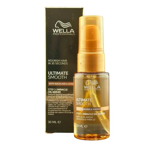 Neue Ware Wella Ultimate Smooth Miracle Oil Serum 30 ml