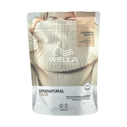 Schneller Versand Wella Supernatural Color 8/07 Cashmere Blonde 120 g
