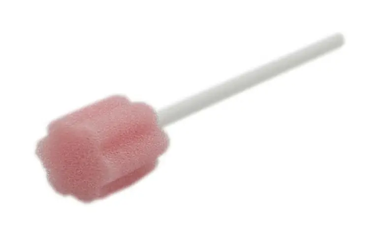 Neue Kollektion Basic Mundpflegestäbchen 11cm pink unbehandelt einzeln verpackt