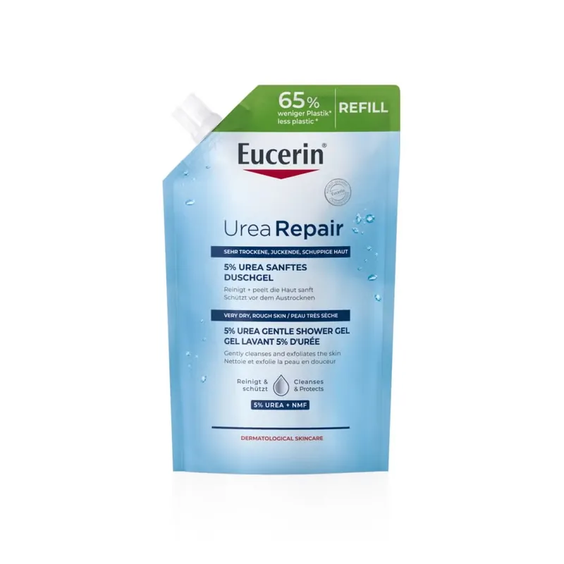 Urea Repair sanftes Duschgel 5 % Urea Refill Geprüft