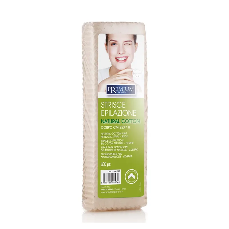 Sichere Zahlung Cotton Hair Removal Strips weiss