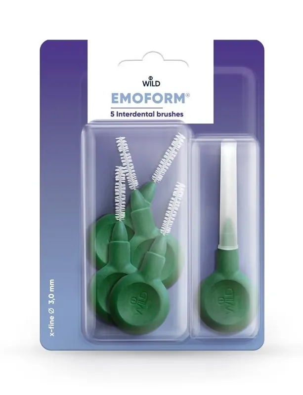 Ausverkauf Interdentalbürsten 3.0mm dunkelgrün