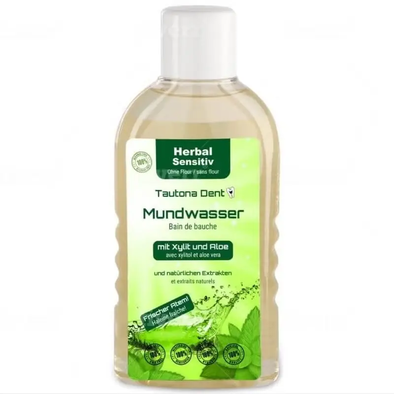 Dent Mundwasser Herbal Nur Heute