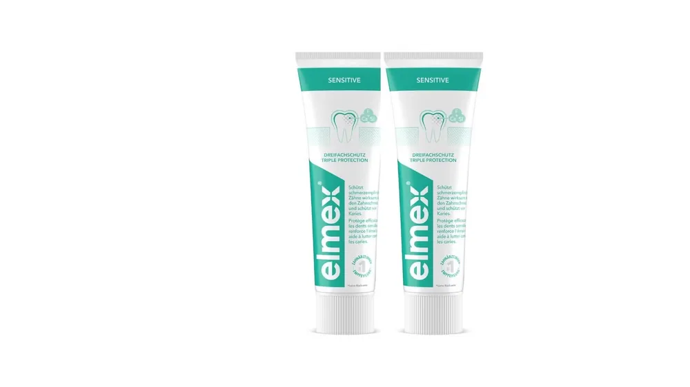 Sensitive Zahnpasta Duo 2 x 75 ml Markenprodukt