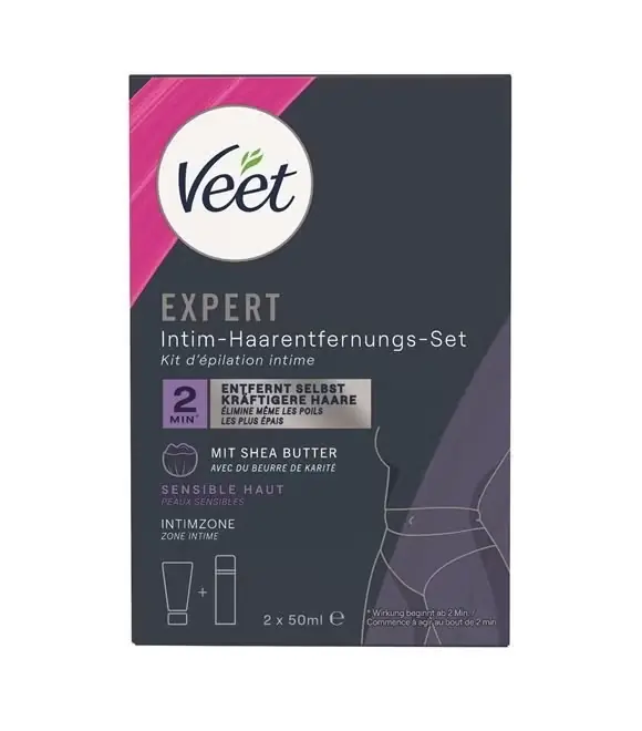 Preisknaller Intim-Haarentfernungs-Kit 2 x 50 ml