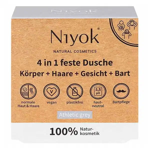Bestseller 4 in 1 feste Dusche - Athletic grey