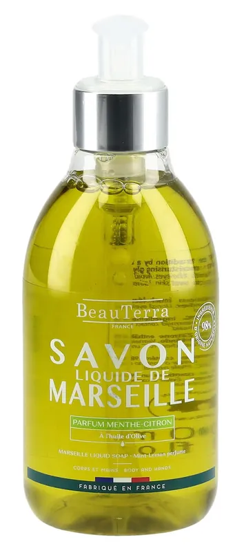 Angebot Flüssigseife Marseille Minze Zitrone