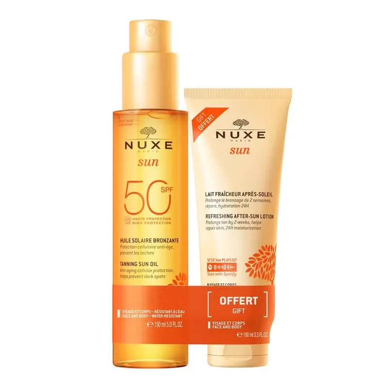 Neue Ware Sun Duo Sonnenöl LSF50 + After-Sun-Milch 100 ml