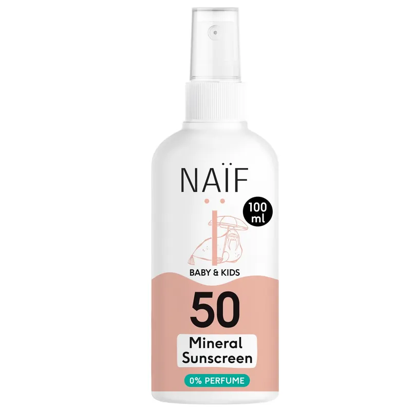 Sichere Zahlung Baby & Kids Mineral Sun Spray ohne Parfum SPF50