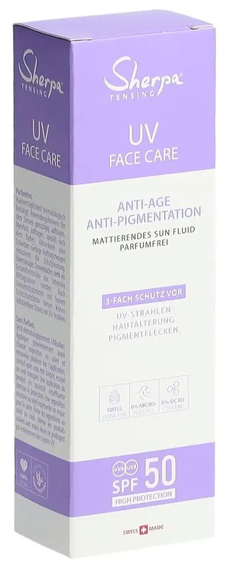 Sun Fluid SPF50 Anti-Aging Billig