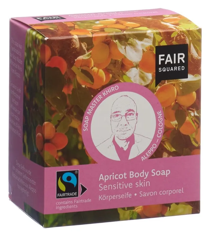 Body Soap Apricot Sensitive Skin 2 x 80 g Aktuell