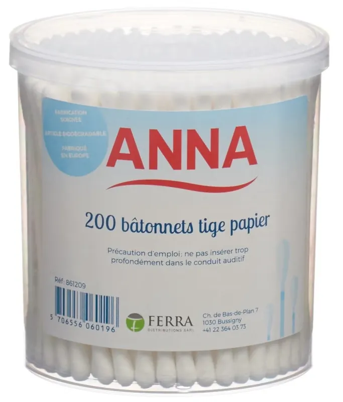 Aktuell Wattestäbchen Papier