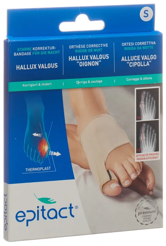 Jetzt Bestellen starre Korrekturbandage Hallux Valgus Nacht S