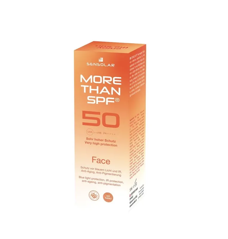 more than Face Creme mit Anti-Aging LSF50 Solange Der Vorrat Reicht