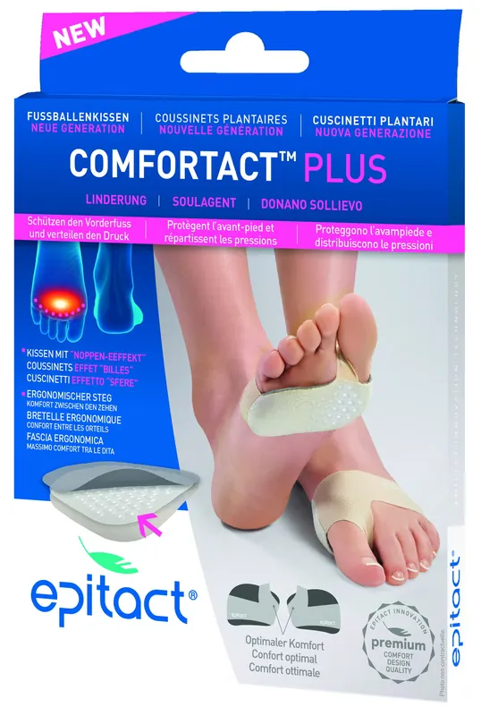 Geprüft Fussballenkissen Comfortact Plus M 39-41 1 Paar