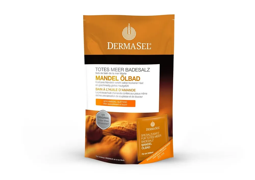 Geprüft Badesalz Mandel Ölbad +20ml