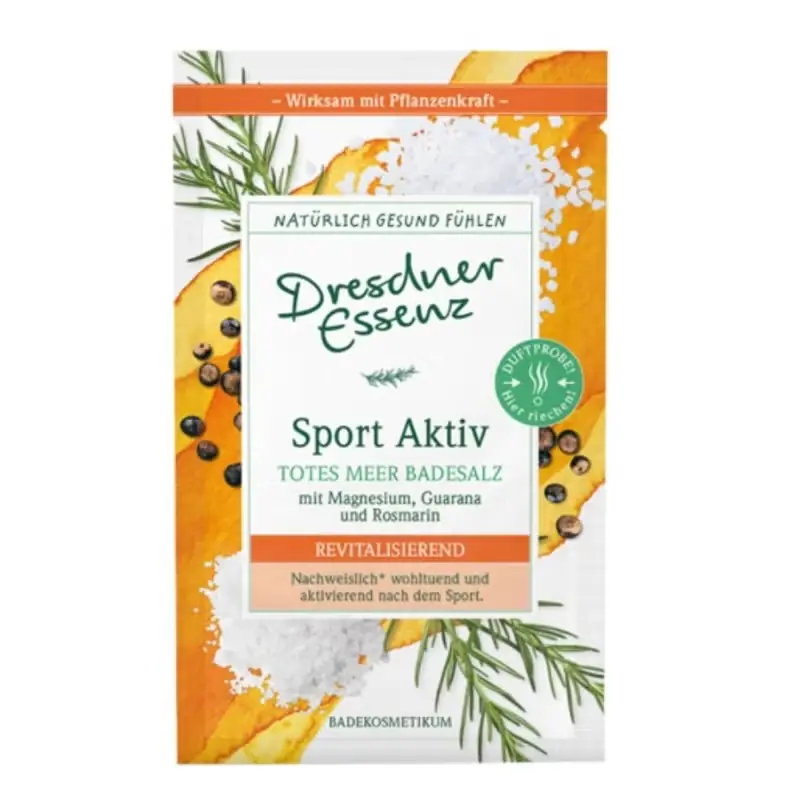Badesalz Sport Aktiv Natürlich gesund fühlen 12 x 60 g Beliebt