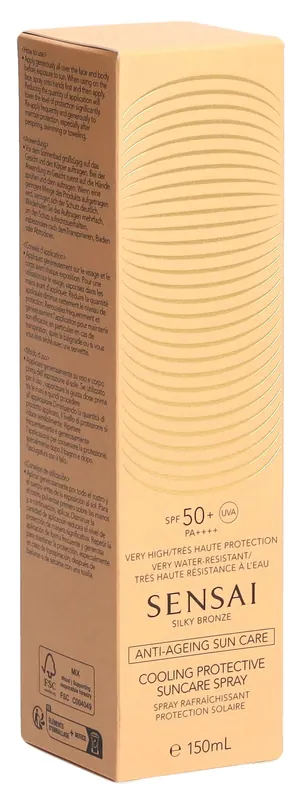 Expressversand SILKY BRONZE Cooling Protective Suncare Spray SPF 50+