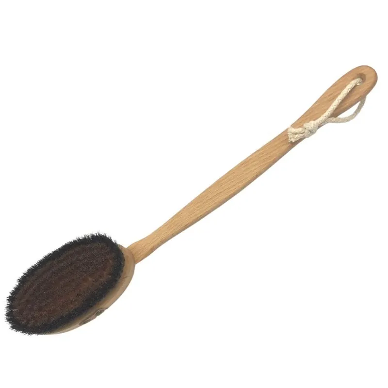Schnäppchen Badebürste Bronzedraht Rosshaar Buche
