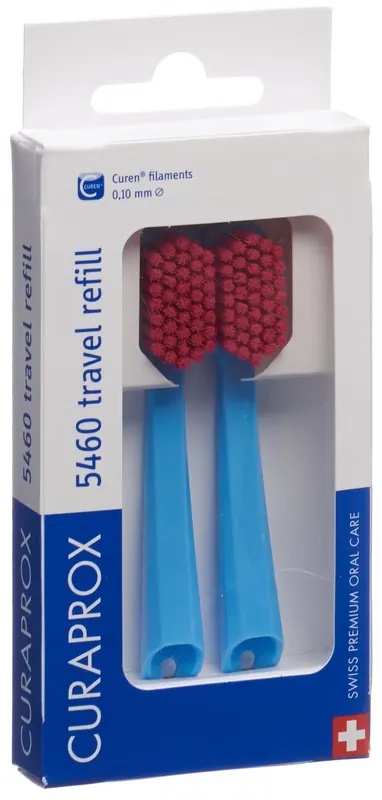 CS 5460 Duo Travel Refill Bürstenköpfe Bürstenköpfe Garantierte Lieferung