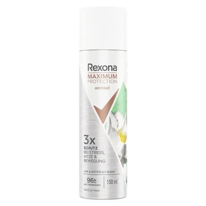 Women Anti-Transpirant Maximum Protection Deodorant Lime & Waterlily Spray Top-Preis