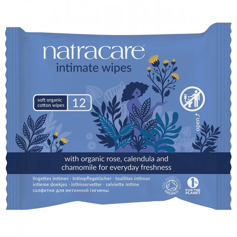 Bio Feuchttücher für den Intimbereich mit Rose, Calendula & Kamille Jetzt Bestellen