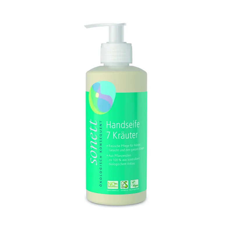 Saisonangebot Handseife 7 Kräuter Pumpspender