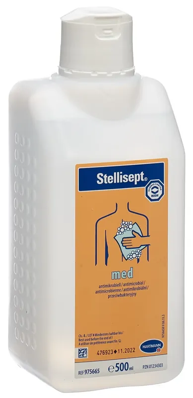 Neu med antimikrobielle Waschlotion