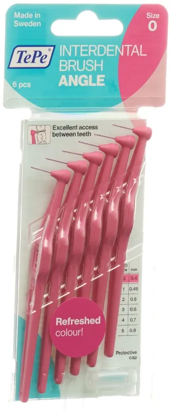 Angle Interdental-Brush 0.4 mm pink Preiswert